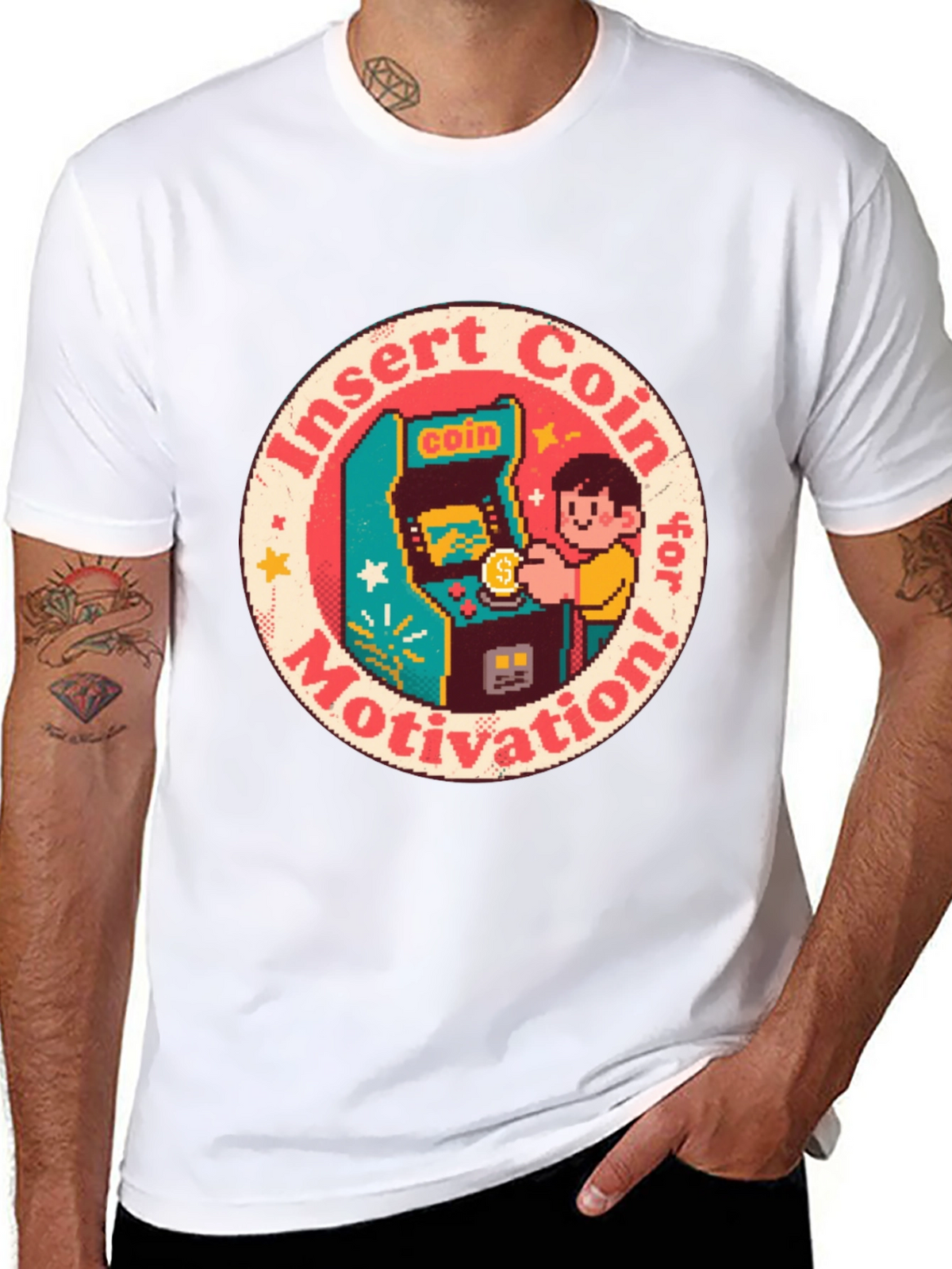 Insert Coin Motivation T-Shirt