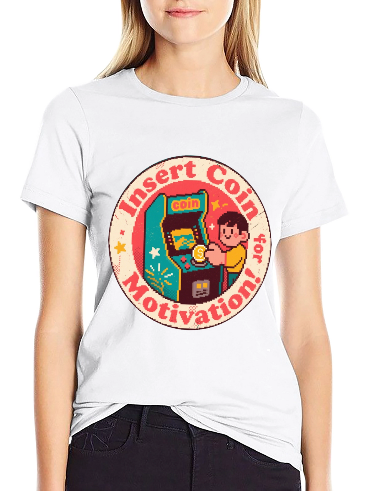 Insert Coin Motivation T-Shirt