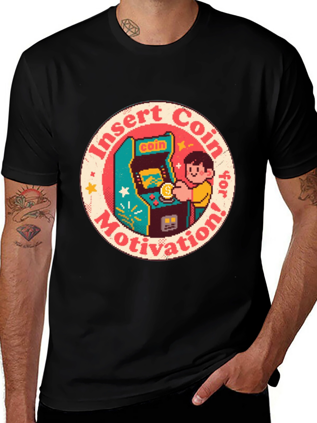 Insert Coin Motivation T-Shirt