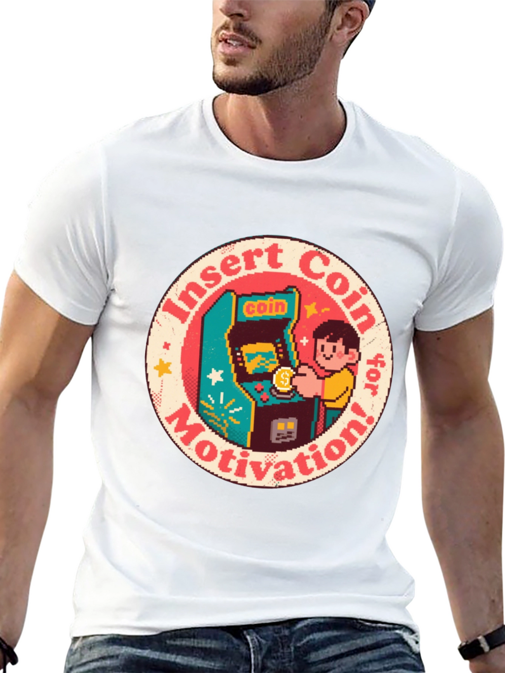 Insert Coin Motivation T-Shirt