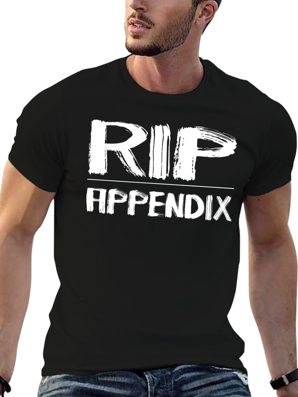 RIP Appendix T-Shirt - Humor Surgery Recovery Tee