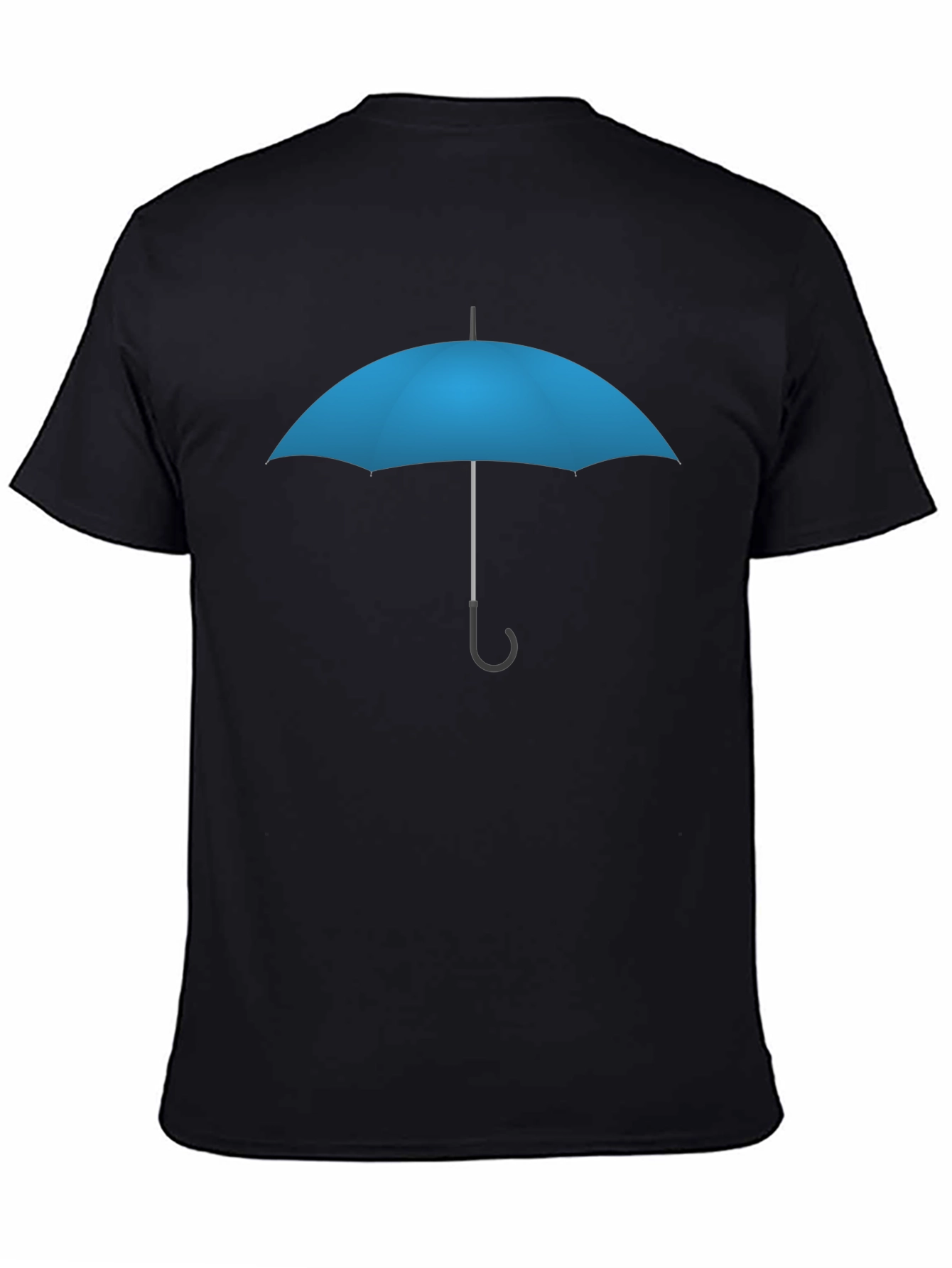 Blue Umbrella Graphic T-Shirt - Stylish Casual Wear