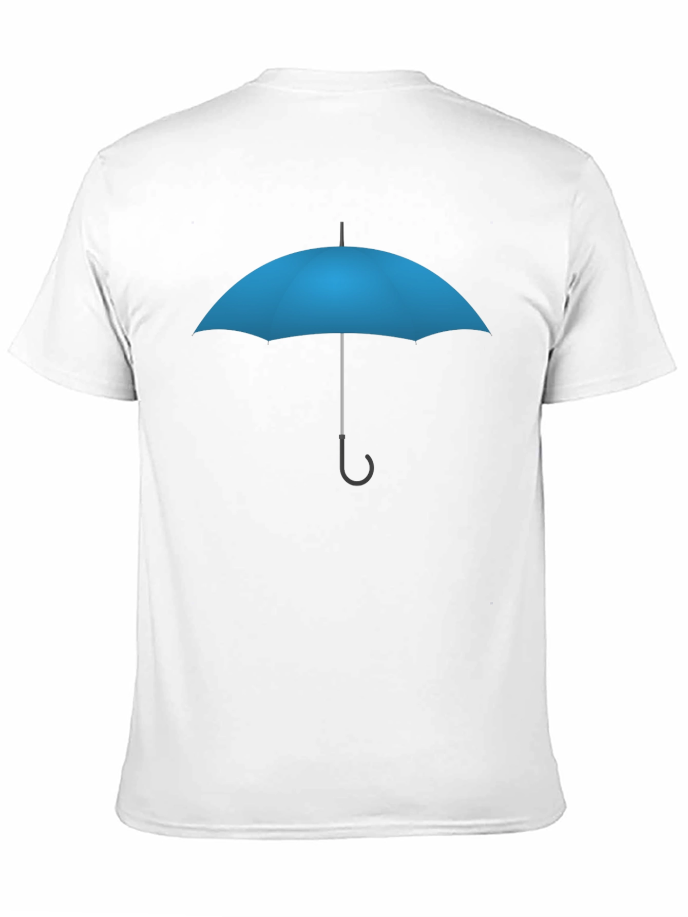 Blue Umbrella Graphic T-Shirt - Stylish Casual Wear