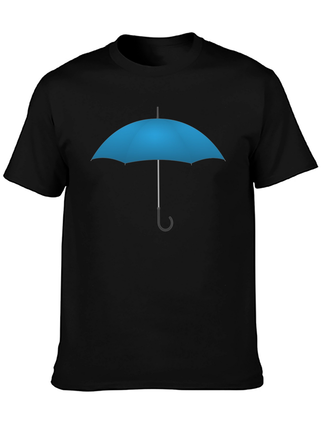 Blue Umbrella Graphic T-Shirt - Stylish Casual Wear