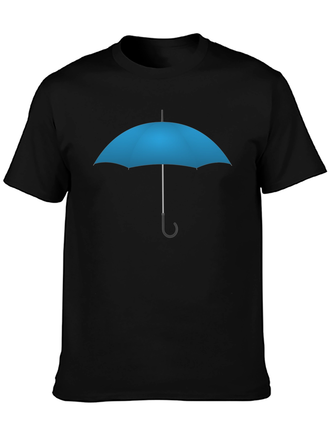 Blue Umbrella Graphic T-Shirt - Stylish Casual Wear