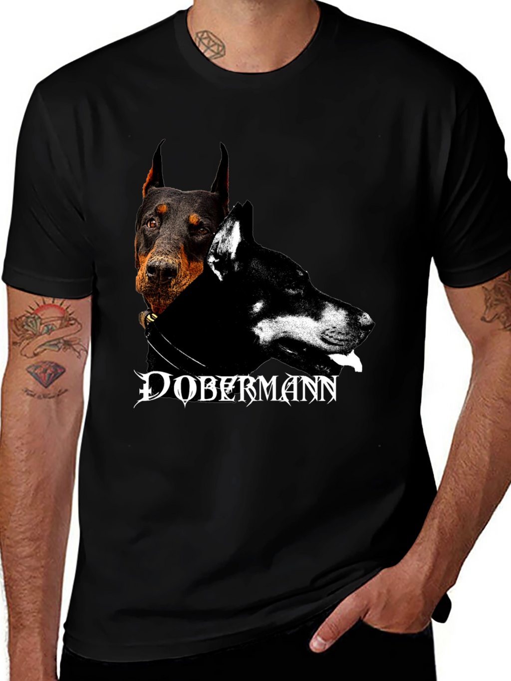 Dobermann Dog Graphic T-Shirt