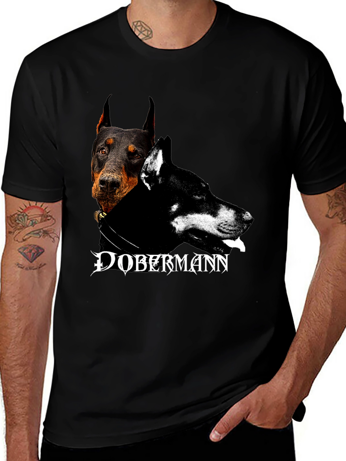 Dobermann Dog Graphic T-Shirt