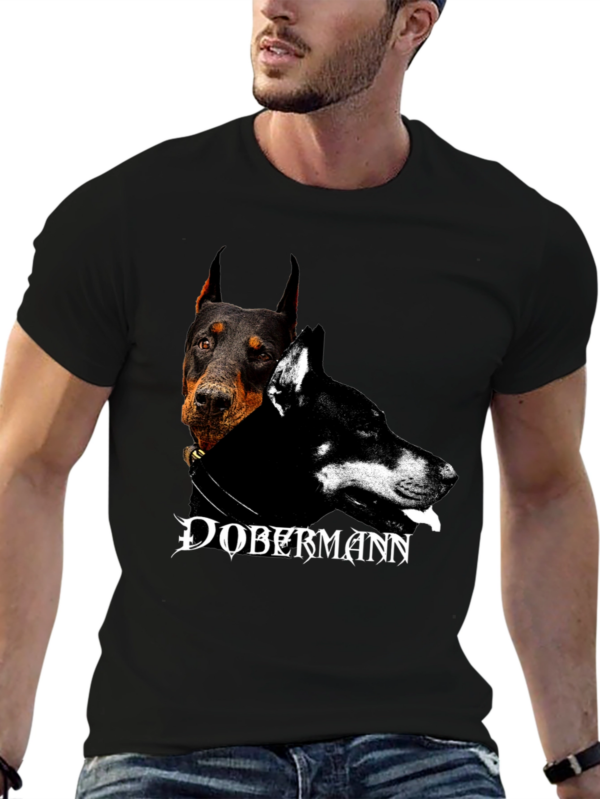 Dobermann Dog Graphic T-Shirt