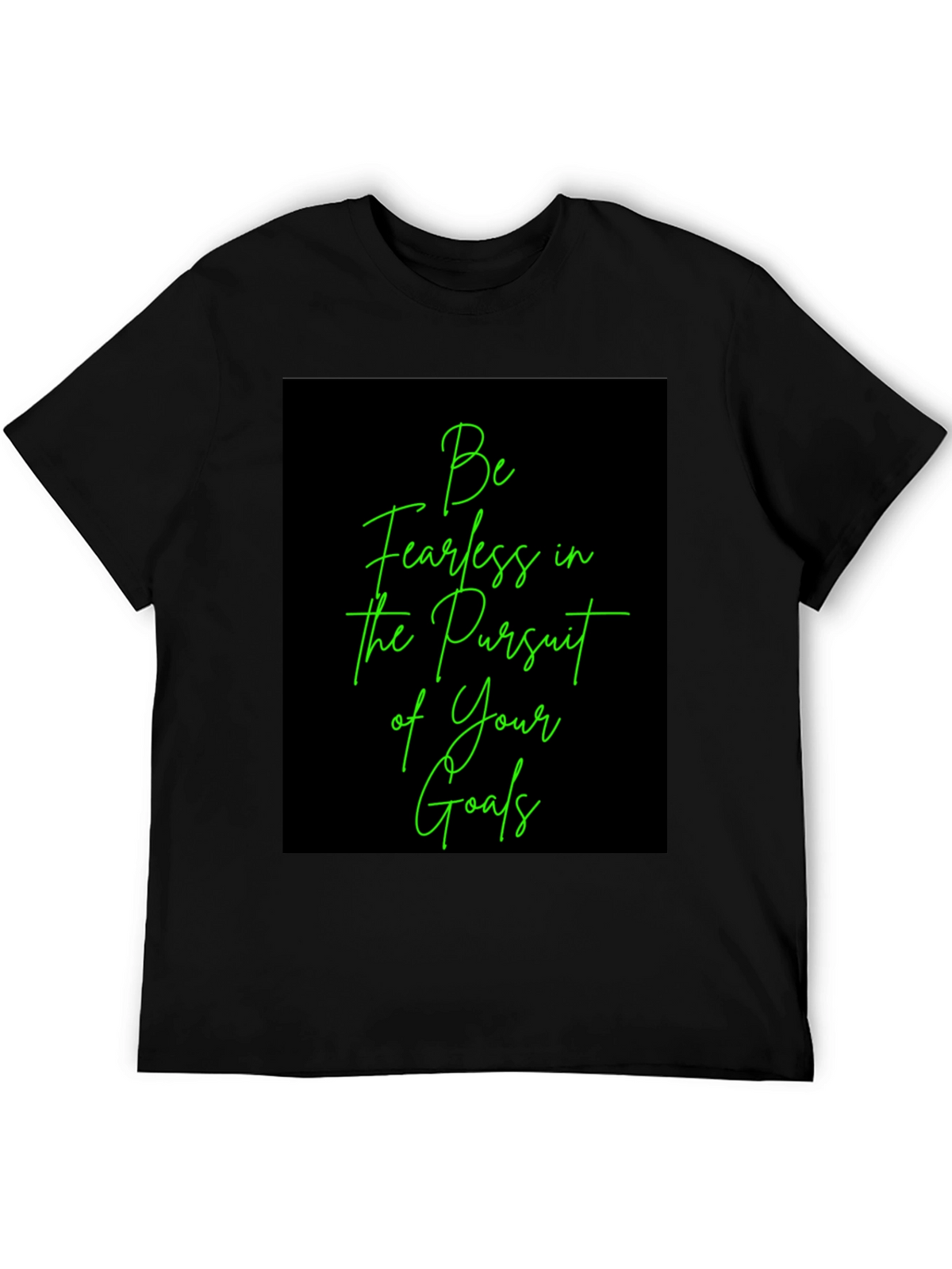 Fearless Pursuit Graphic Tee - Motivational T-Shirt