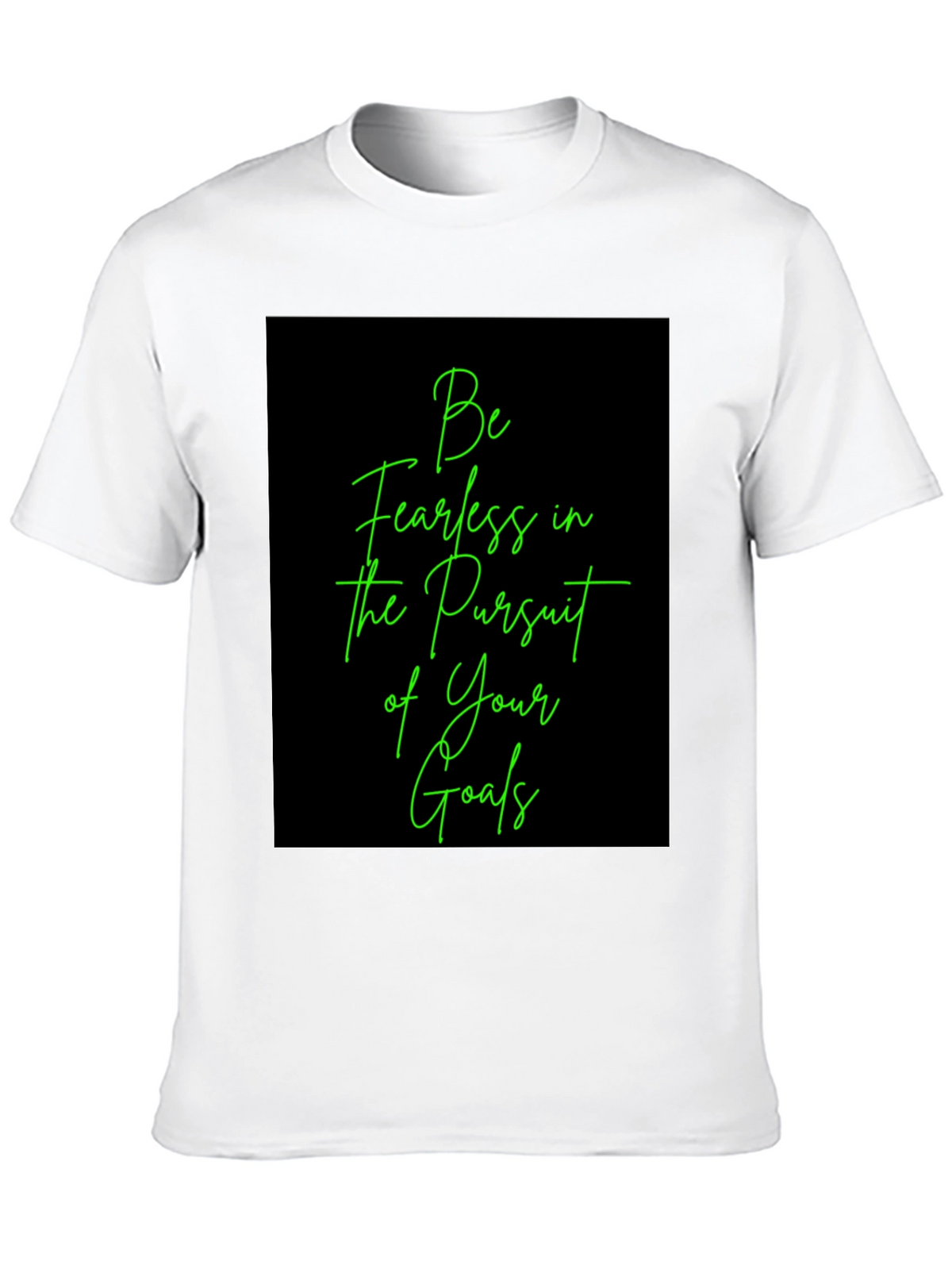Fearless Pursuit Graphic Tee - Motivational T-Shirt