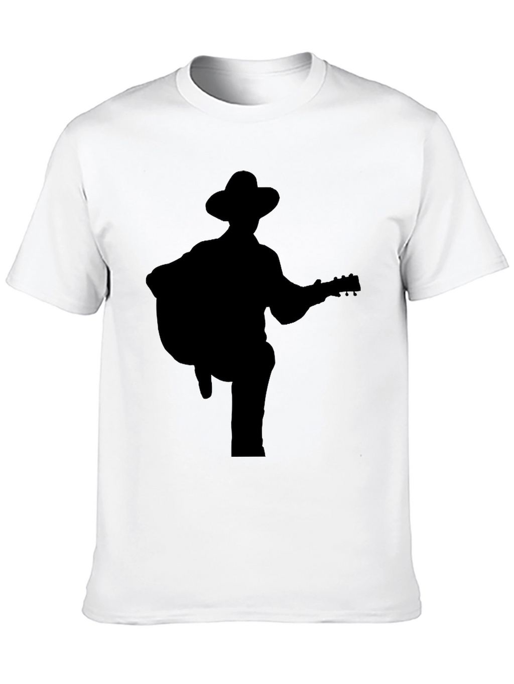 Guitar Player Silhouette Tee