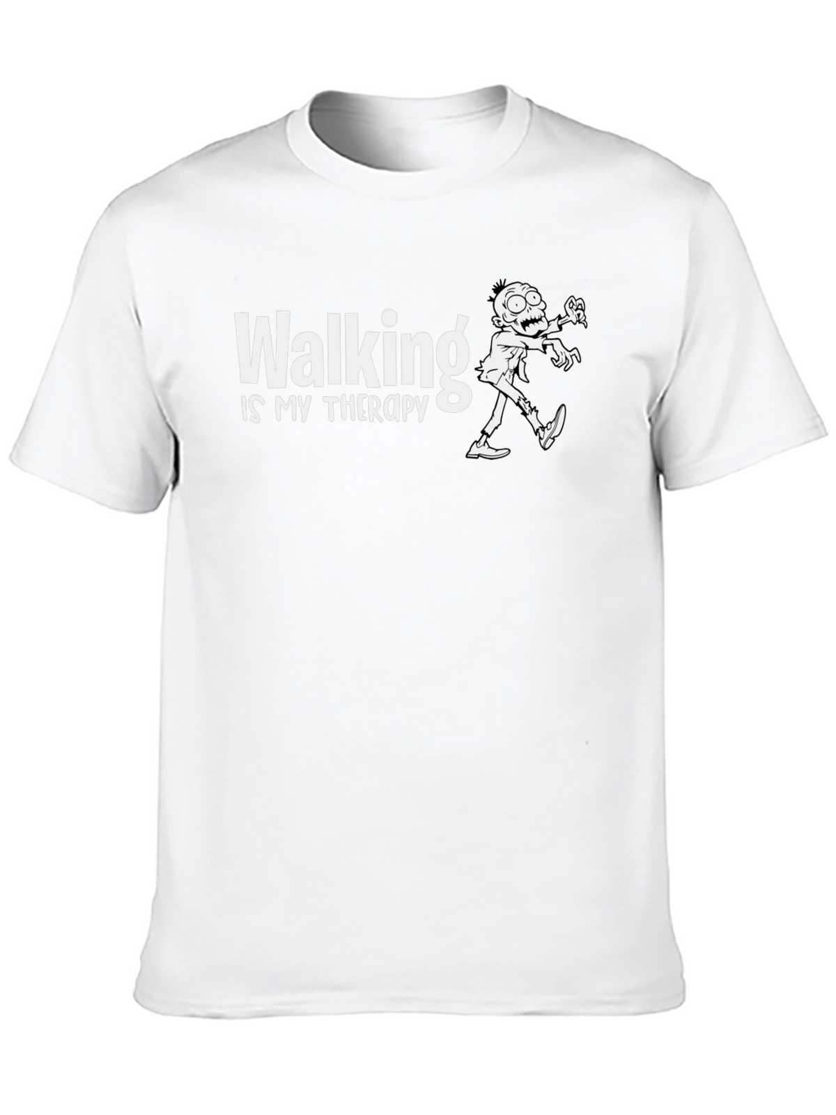 Walking Is My Therapy Graphic T-Shirt