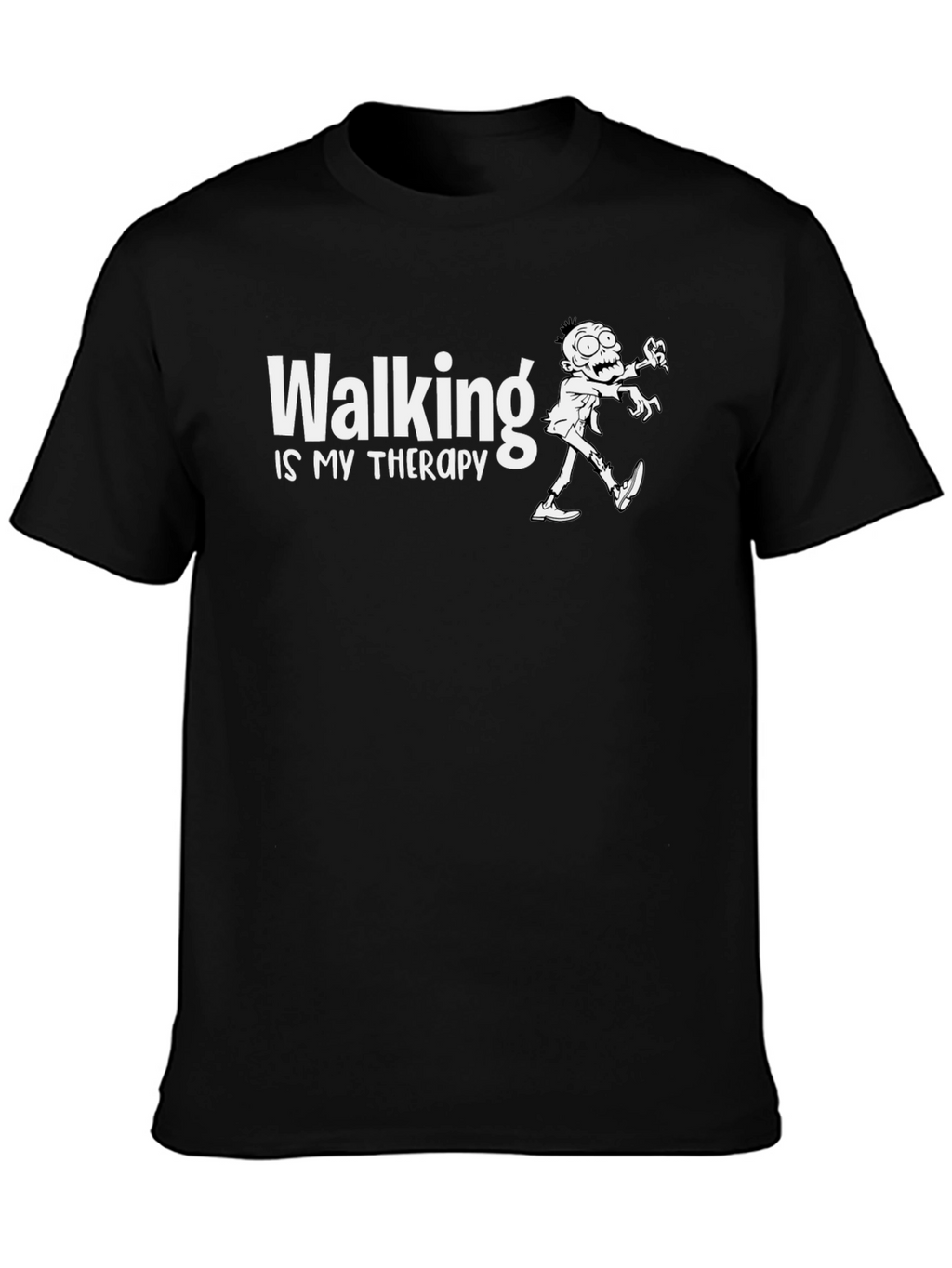 Walking Is My Therapy Graphic T-Shirt