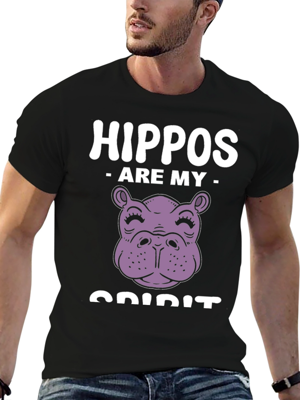 Hippos Are My Spirit Animal T-Shirt
