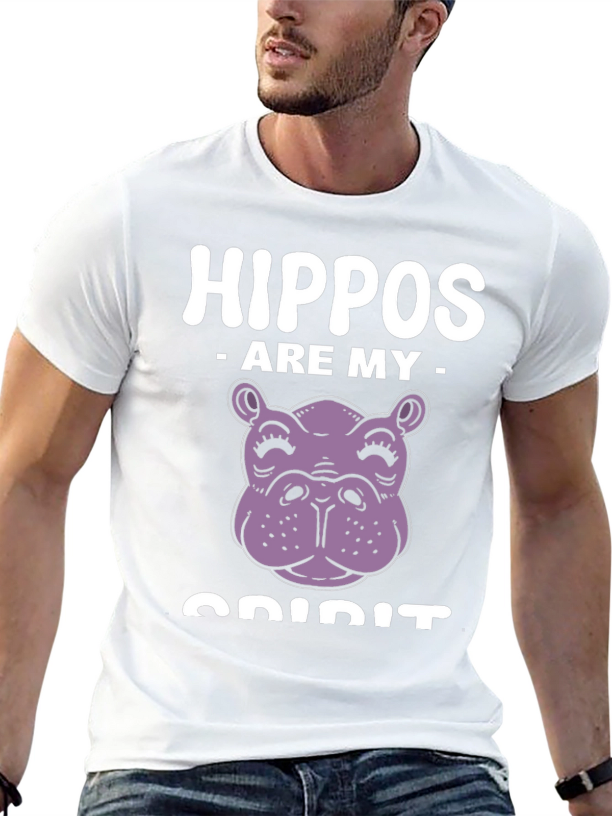 Hippos Are My Spirit Animal T-Shirt