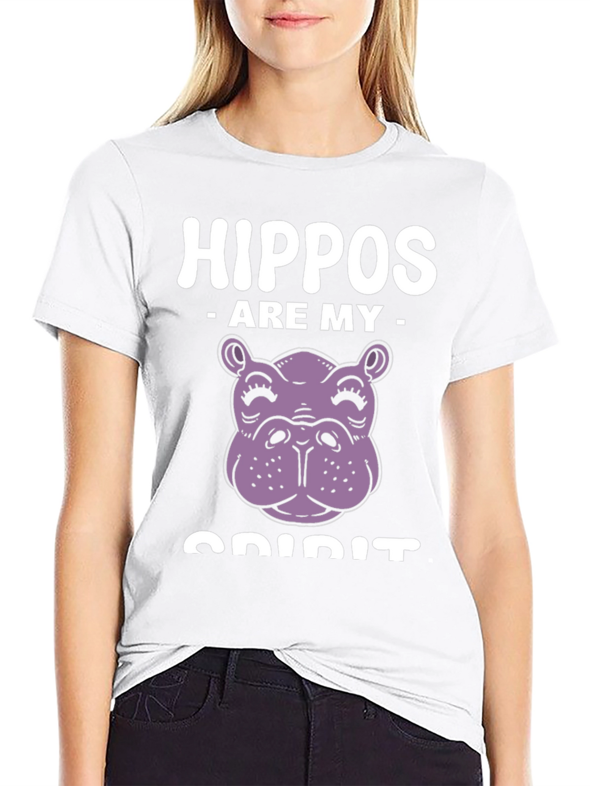Hippos Are My Spirit Animal T-Shirt