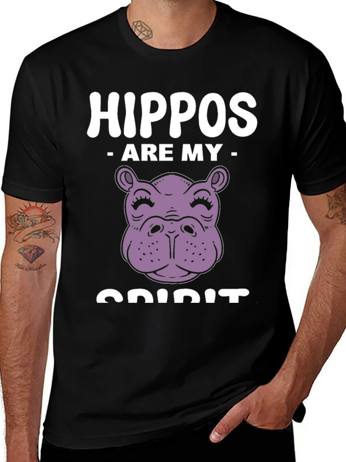 Hippos Are My Spirit Animal T-Shirt