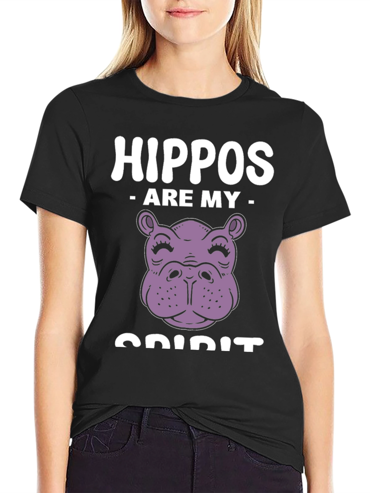 Hippos Are My Spirit Animal T-Shirt