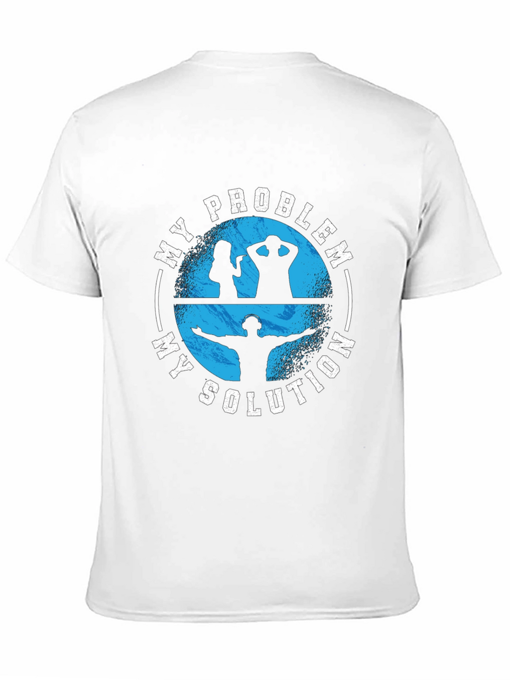 My Problem My Solution Black Graphic T-Shirt