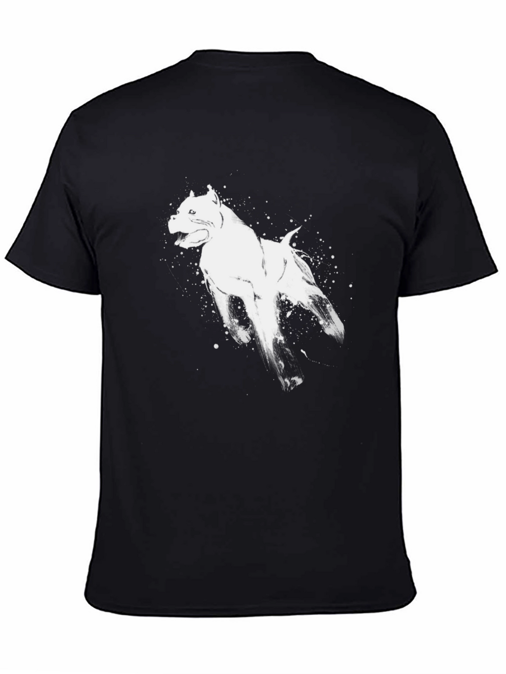 Black Dog Graphic Tee - Stylish & Unique