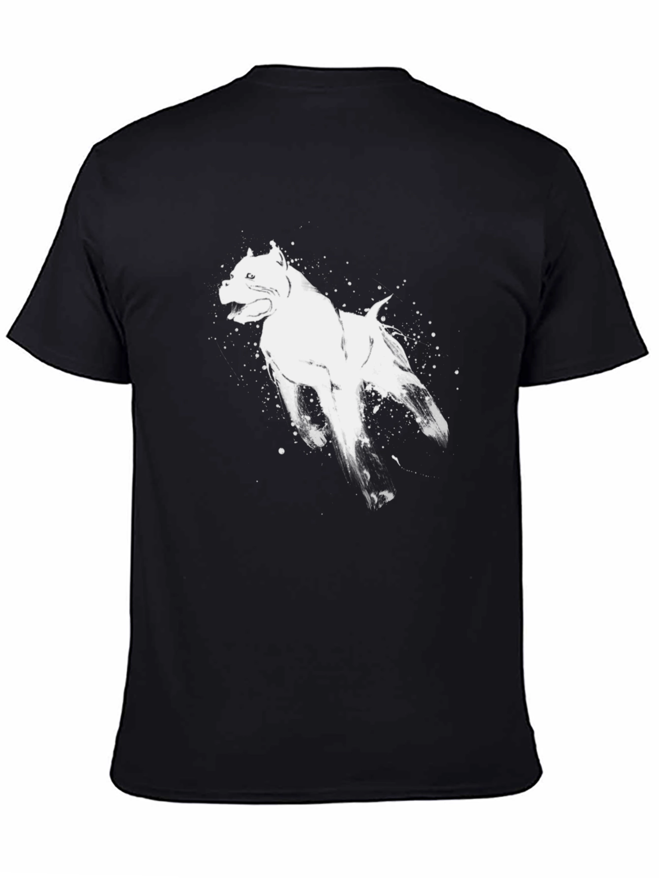 Black Dog Graphic Tee - Stylish & Unique