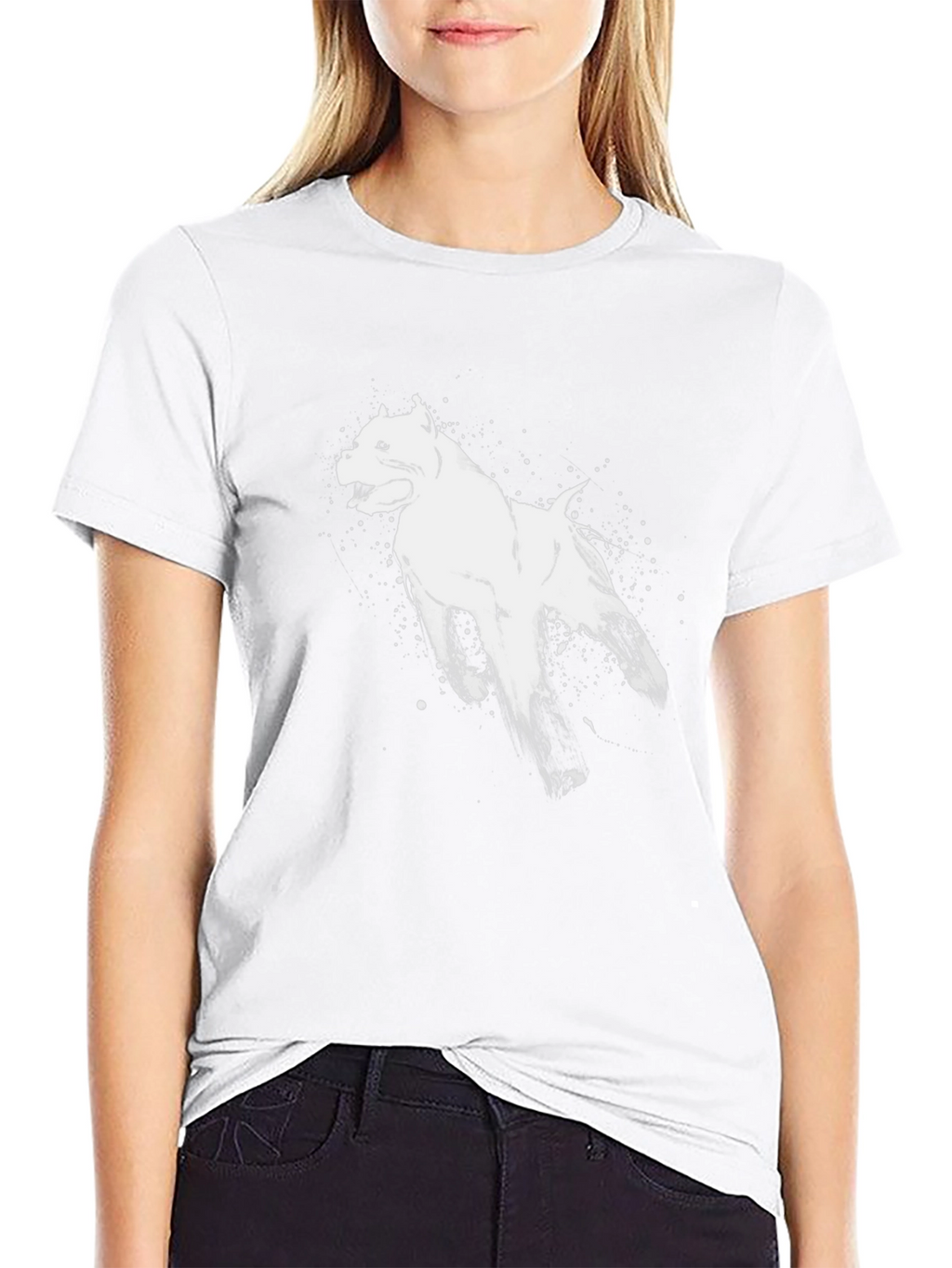 Black Dog Graphic Tee - Stylish & Unique