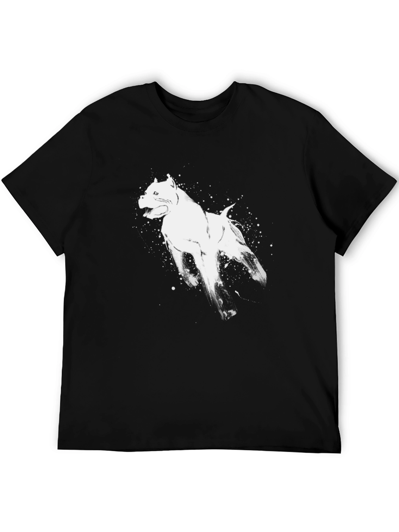 Black Dog Graphic Tee - Stylish & Unique
