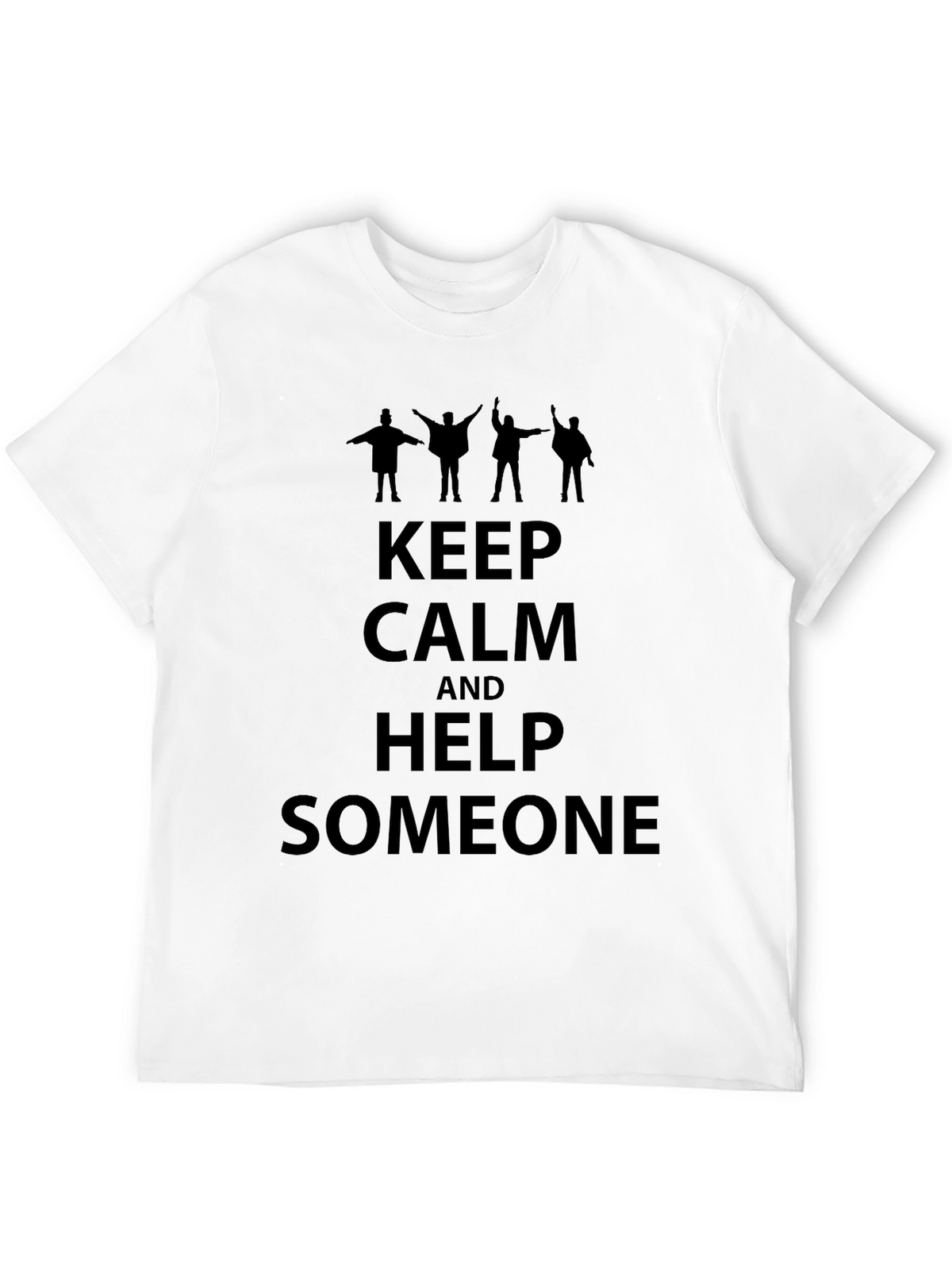 Keep Calm and Help Someone Graphic Tee
