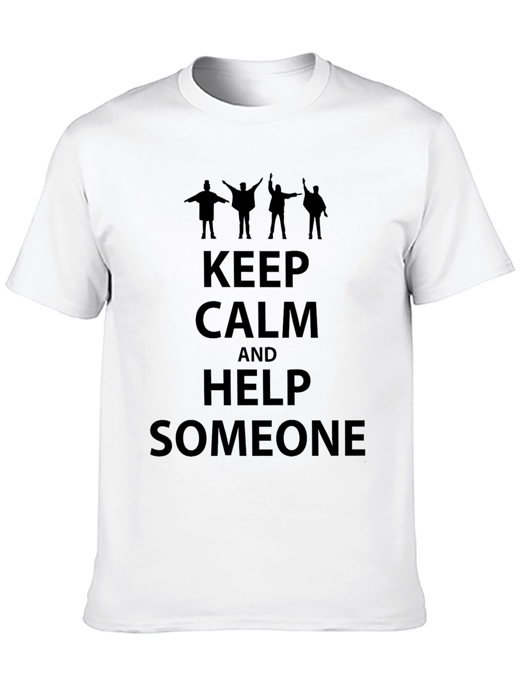 Keep Calm and Help Someone Graphic Tee