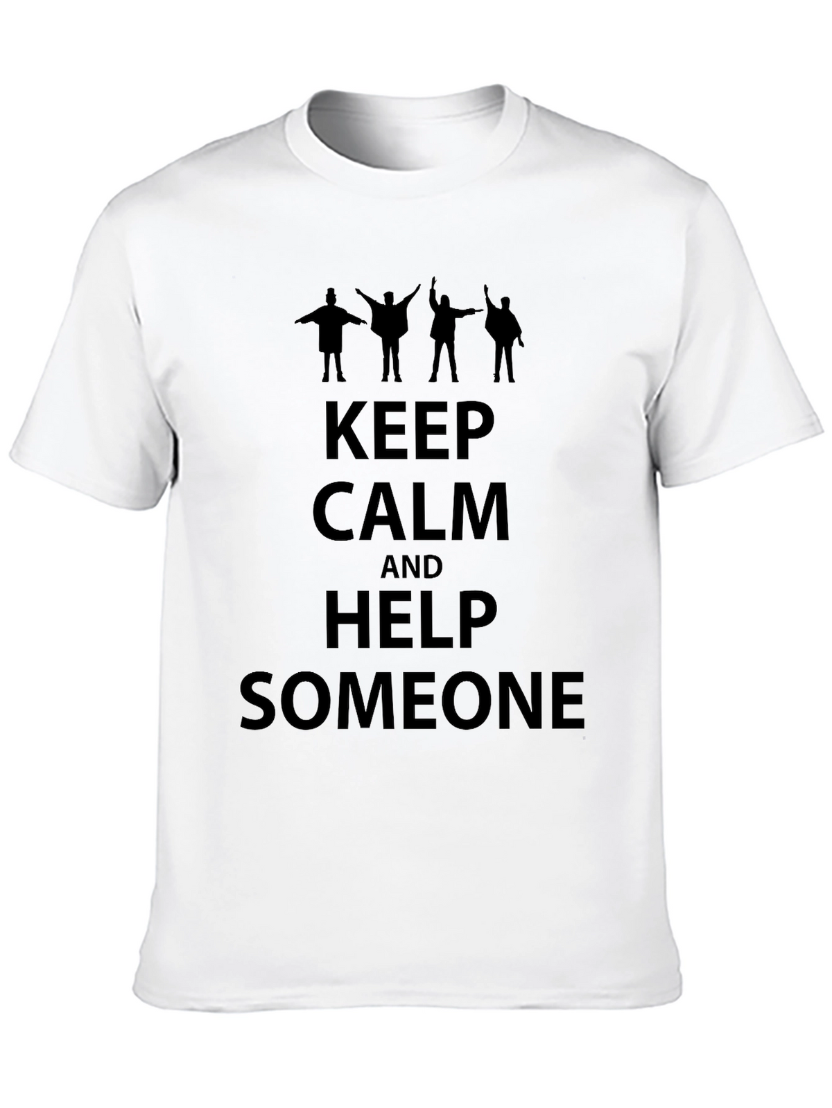 Keep Calm and Help Someone Graphic Tee