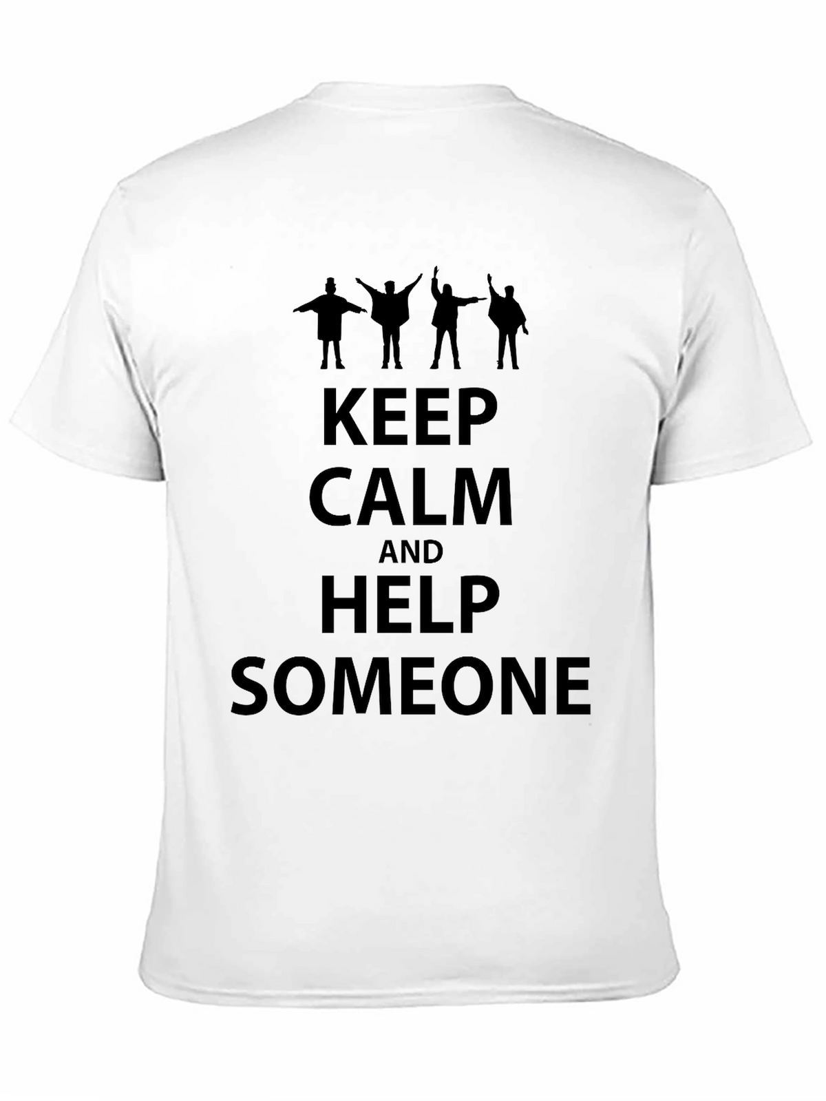 Keep Calm and Help Someone Graphic Tee