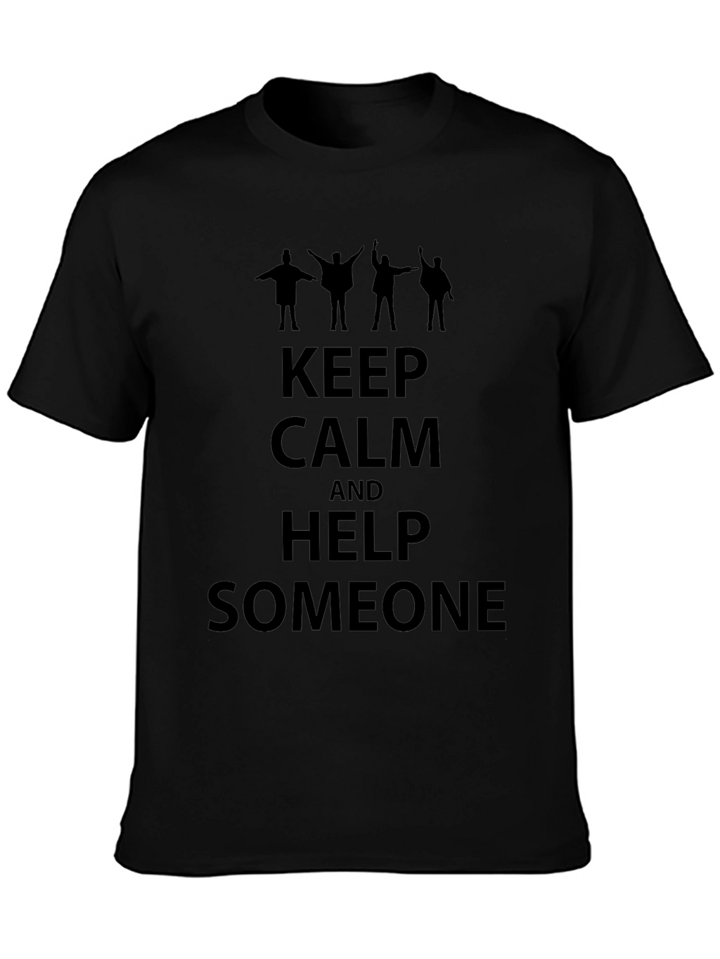 Keep Calm and Help Someone Graphic Tee