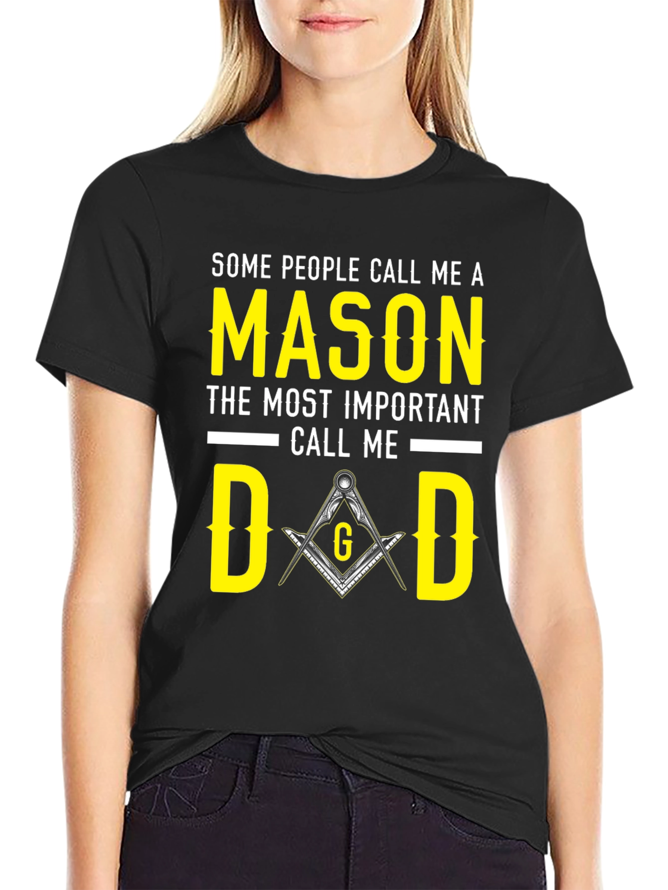 Mason Dad T-Shirt - Masonic Fathers Day Gift