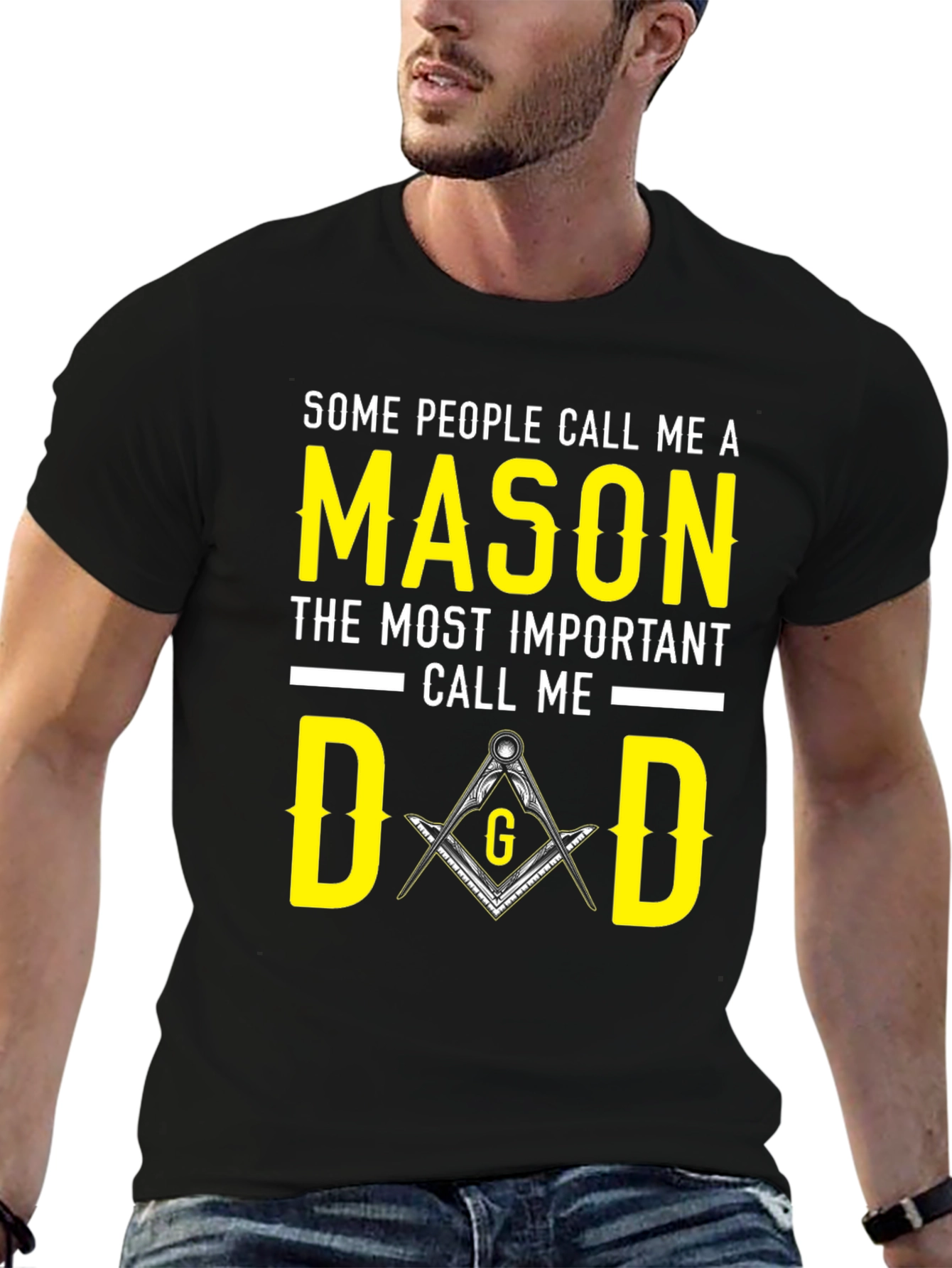 Mason Dad T-Shirt - Masonic Fathers Day Gift