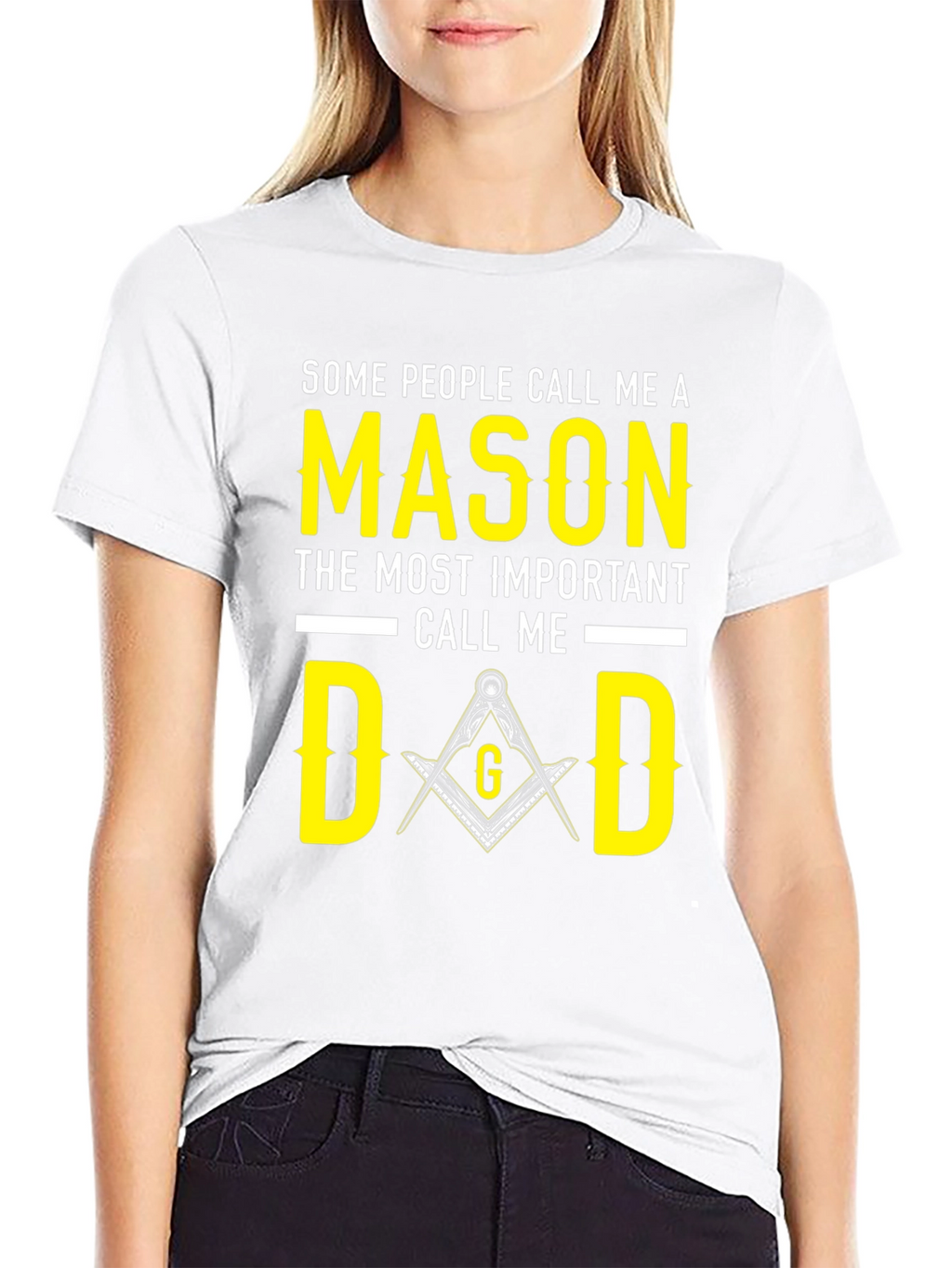Mason Dad T-Shirt - Masonic Fathers Day Gift