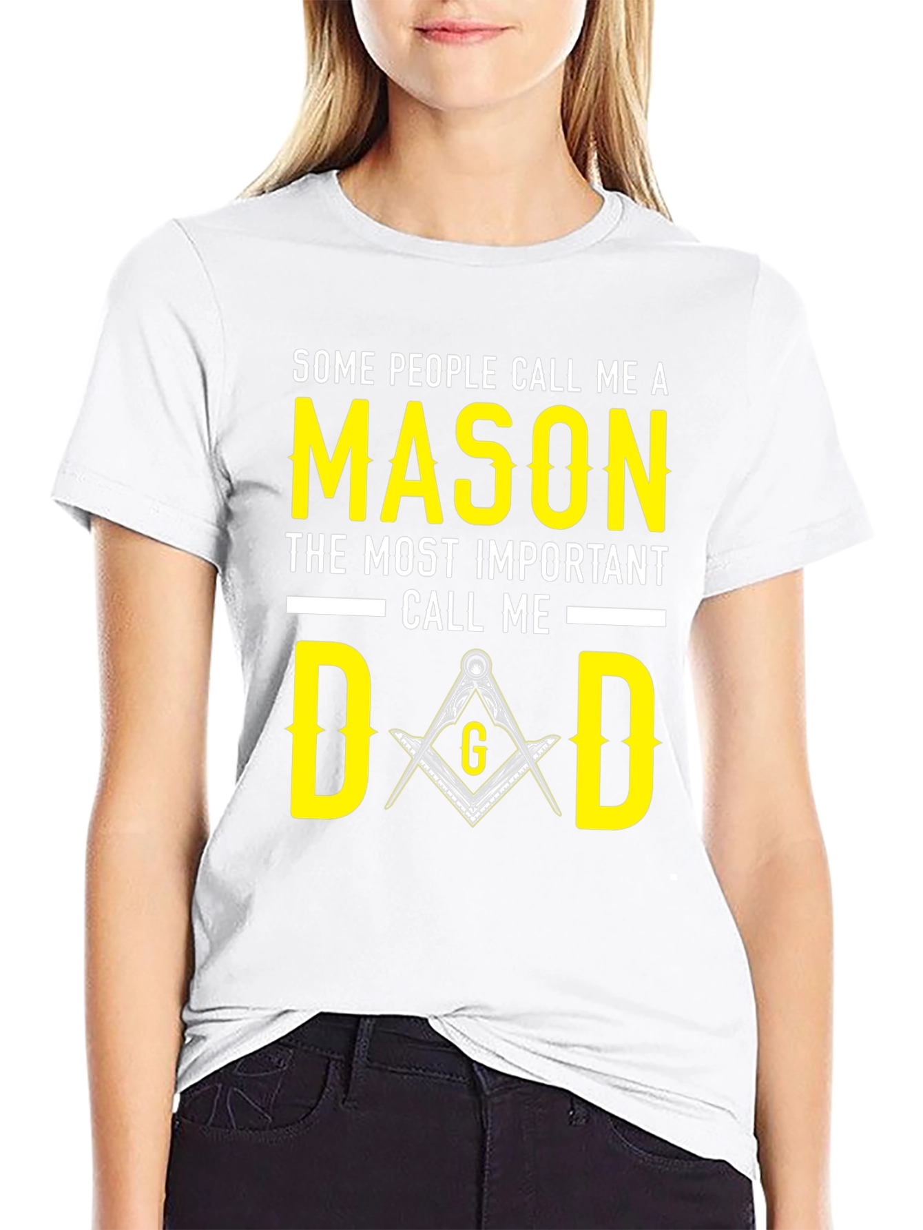 Mason Dad T-Shirt - Masonic Fathers Day Gift
