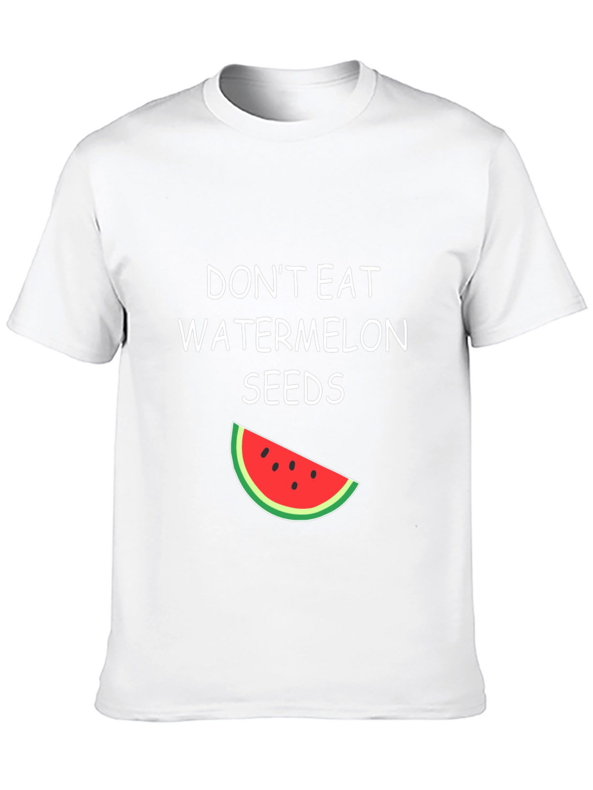 Funny Watermelon Seeds Graphic Tee
