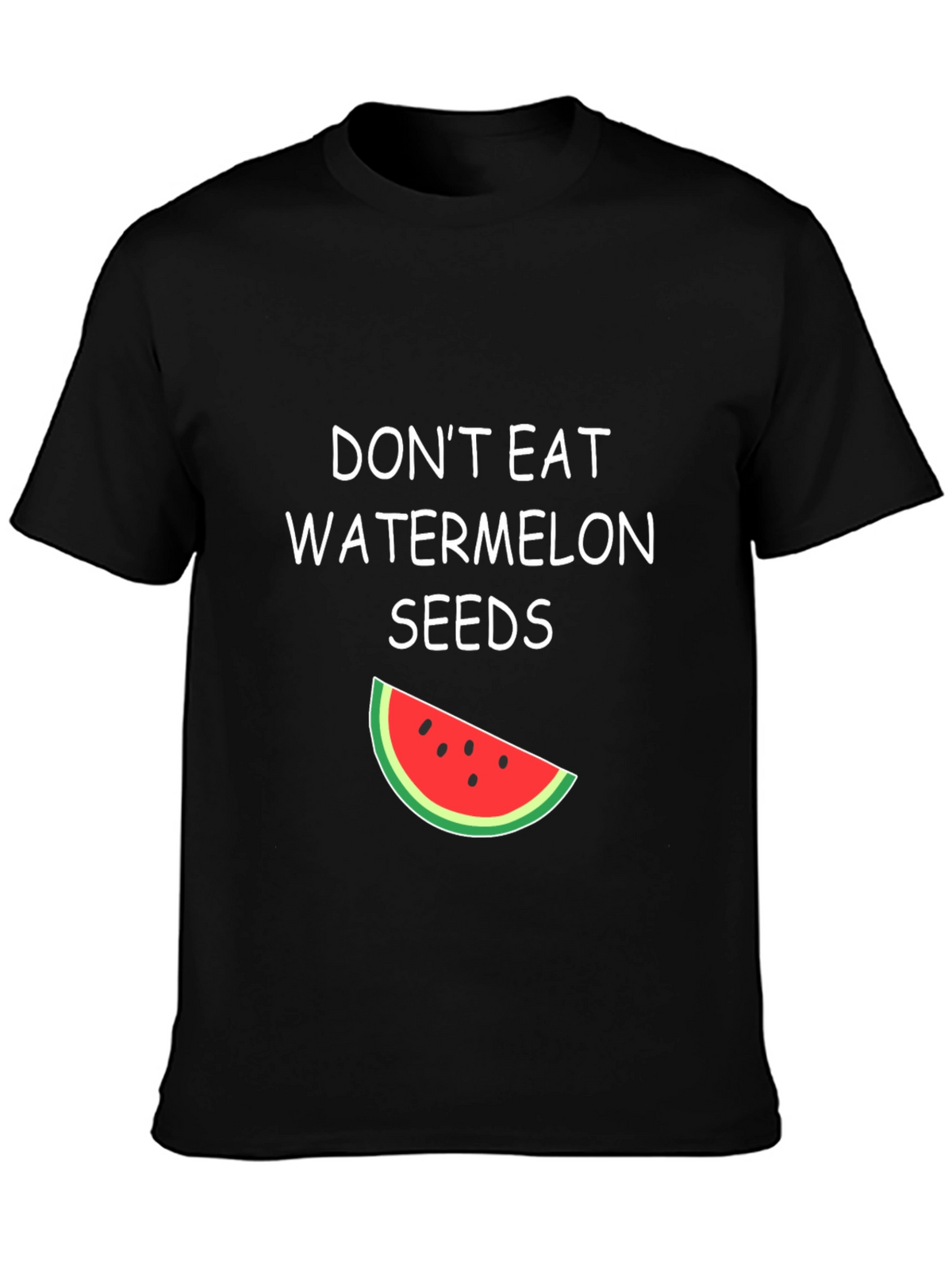 Funny Watermelon Seeds Graphic Tee