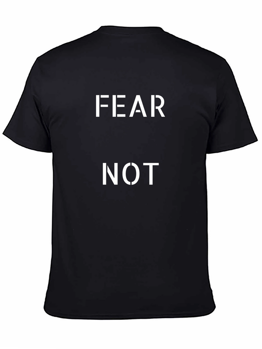 Fear Not Graphic Tee - Stylish Comfort
