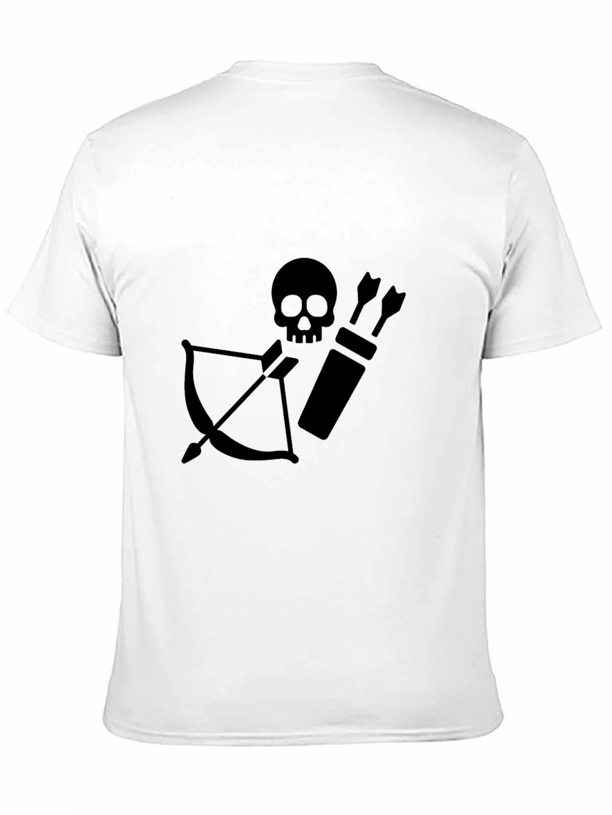 Skull Archer Black Tee