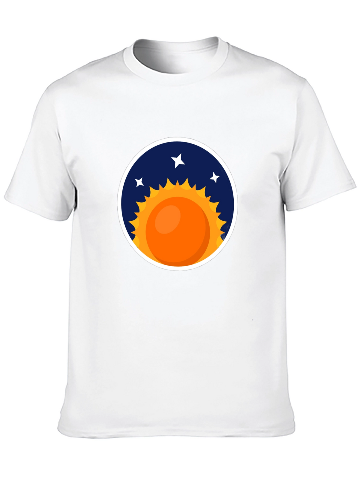 Cosmic Sun Graphic Tee - Stylish Comfort