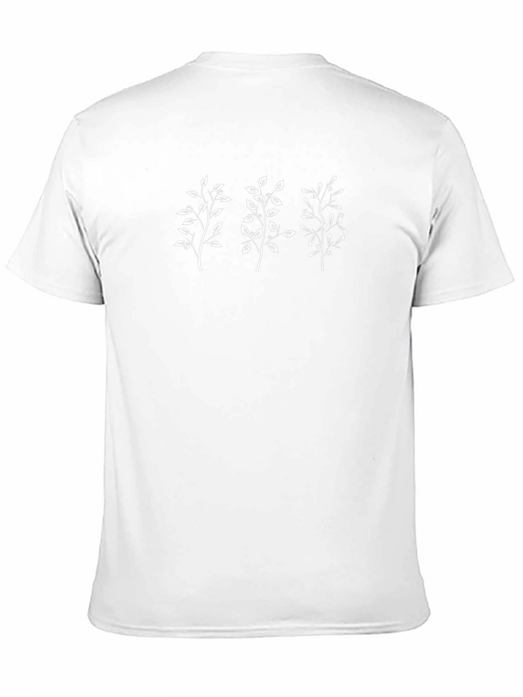 Botanical Branch Black Tee