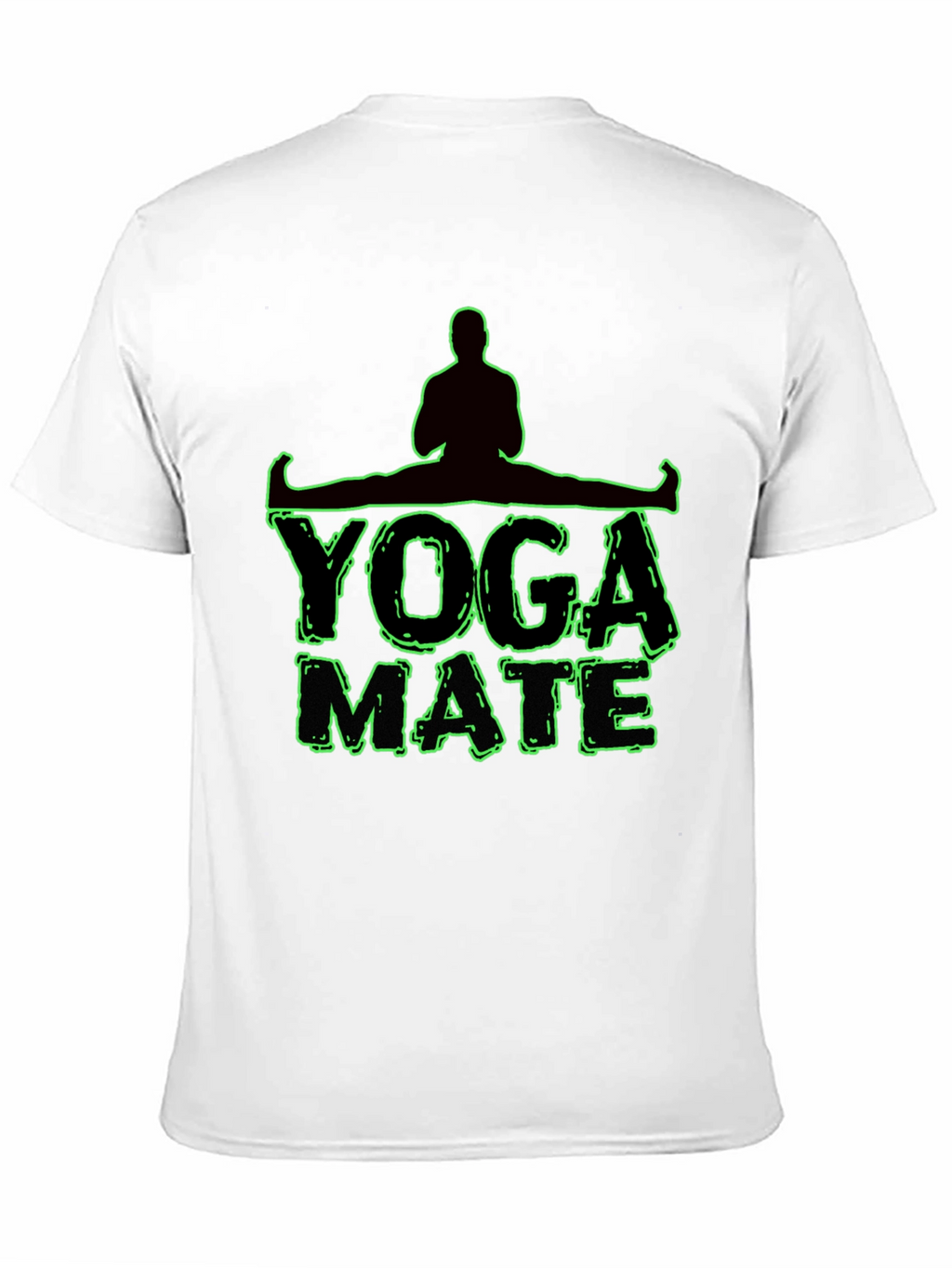 Yoga Mate Graphic T-Shirt - Mens Black Tee