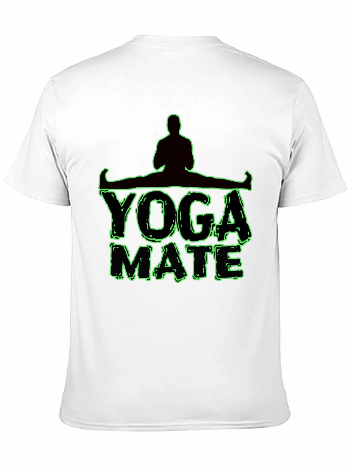 Yoga Mate Graphic T-Shirt - Mens Black Tee