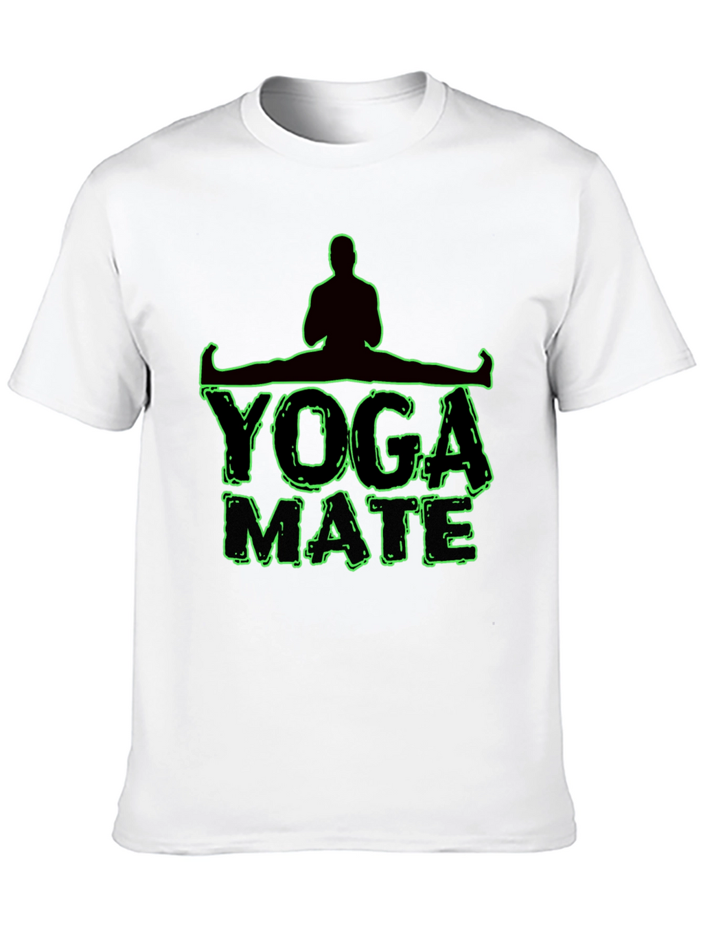 Yoga Mate Graphic T-Shirt - Mens Black Tee