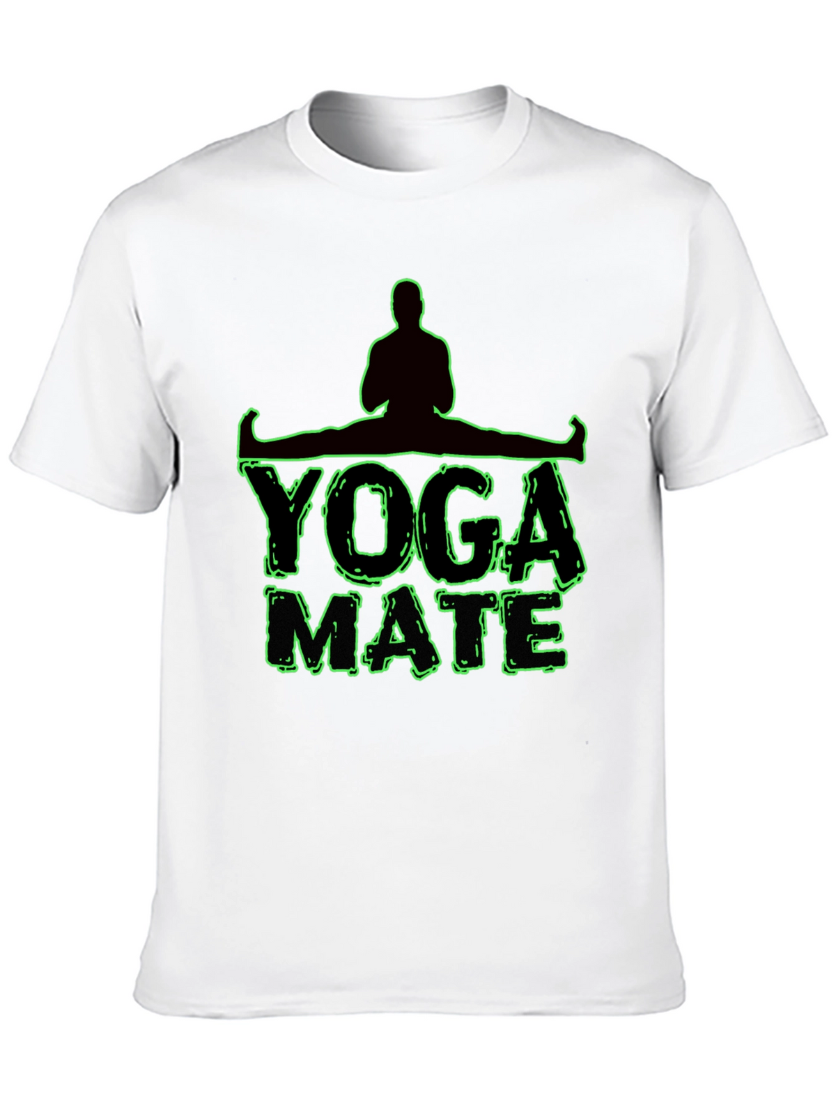 Yoga Mate Graphic T-Shirt - Mens Black Tee