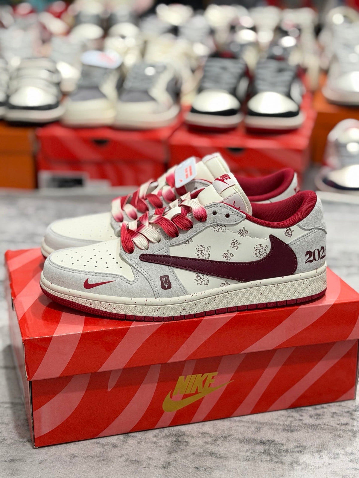 🔥 Grail Alert! Fragment x Travis Scott x Dior Air Jordan 1 Low Triple Collab Sneakers Men Women