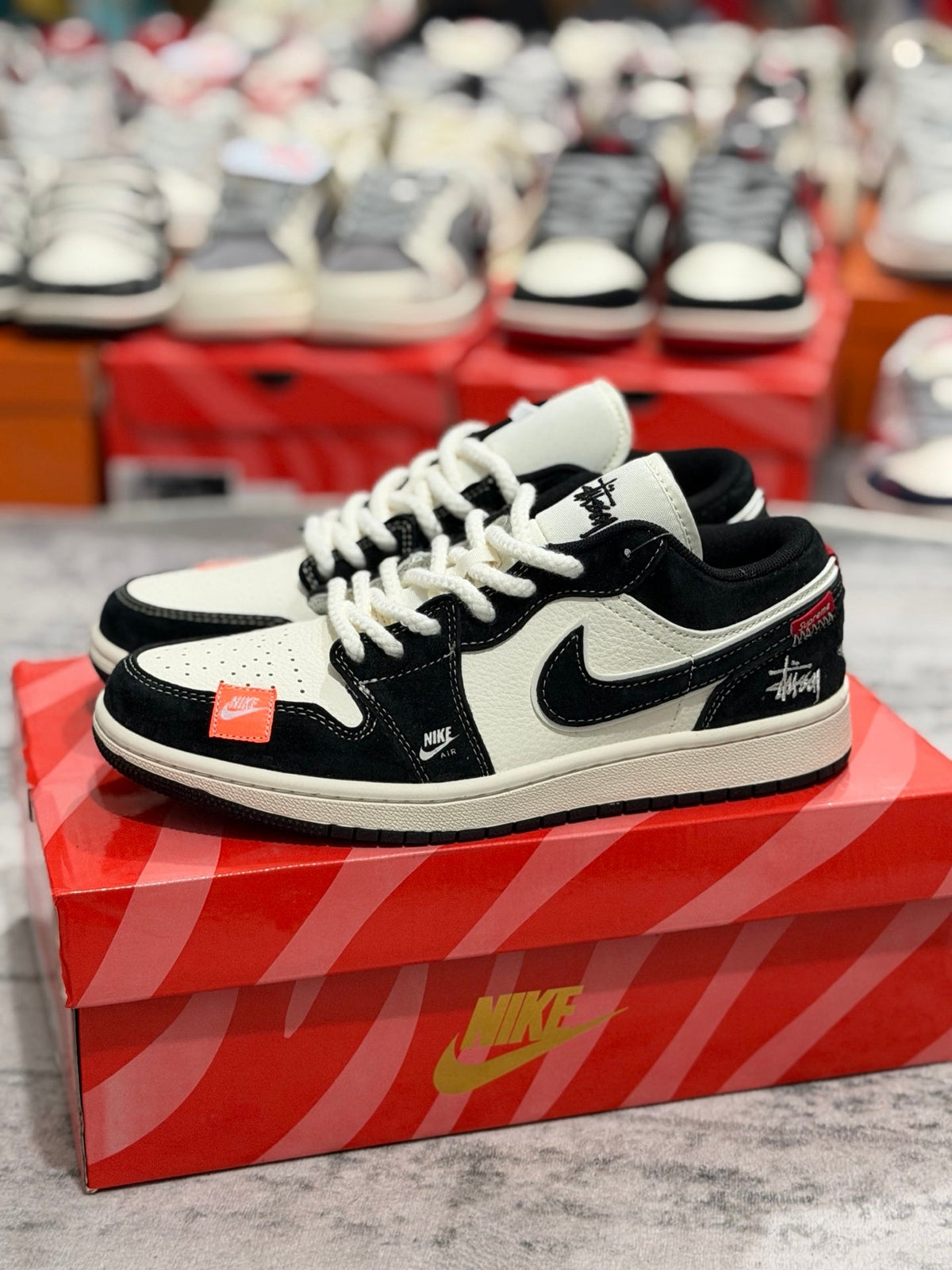 🔥 Grail Alert! Fragment x Travis Scott x Dior Air Jordan 1 Low Triple Collab Sneakers Men Women
