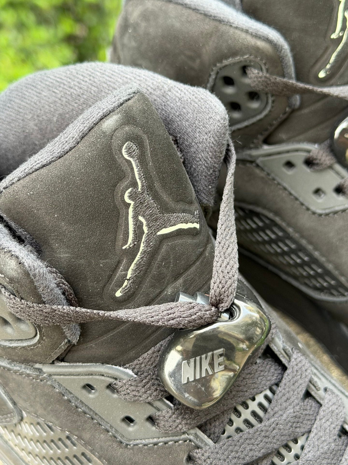 🎃 Spooky Season Must-Have! Air Jordan 5 Retro Halloween Mid-Top Basketball Sneakers