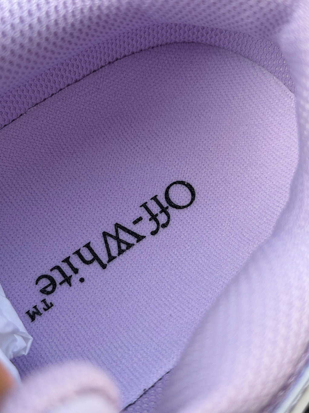 💜 Street-Style Star: Off-White Purple Mesh Retro Low-Cut Fashion Sneakers